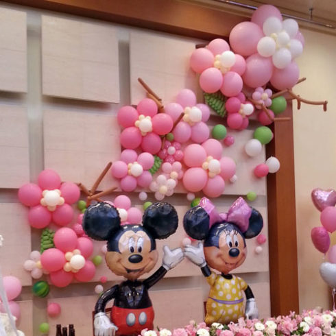 ミッキーミニーバルーン