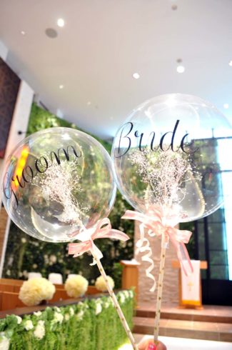 Groom&Brideアクアバルーン