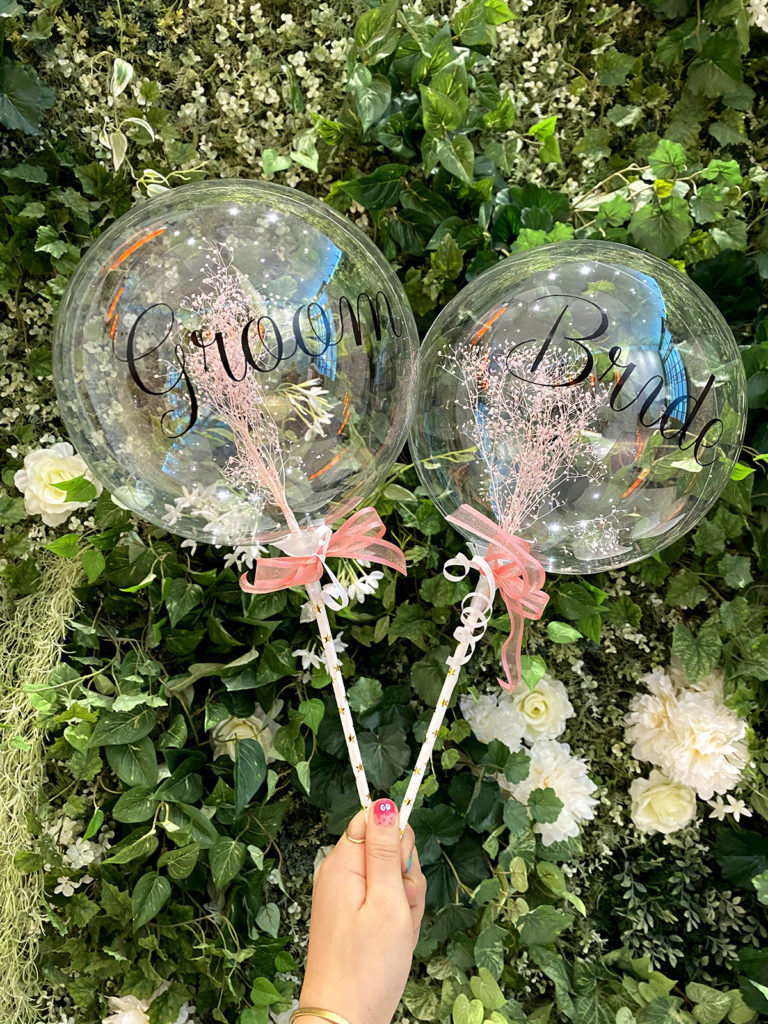 Groom&Brideアクアバルーン